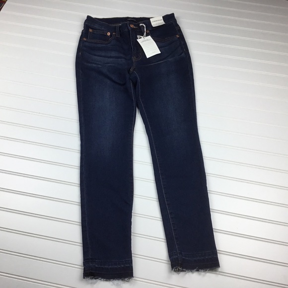 NWT J. Crew High Rise Toothpick Petite Jeans NWT - Picture 4 of 8